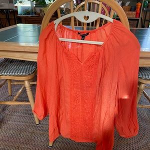 Zac&Rachel Orange Blouse